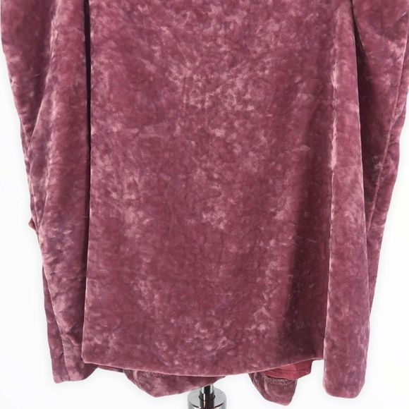 J Crew Pink Crushed Velvet Ruffle Trim Camisole Tank Top NWT - Picture 9 of 11